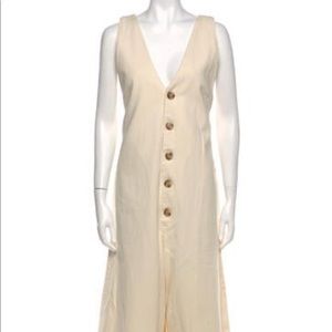 Farm Rio plunge neckline jumpsuit